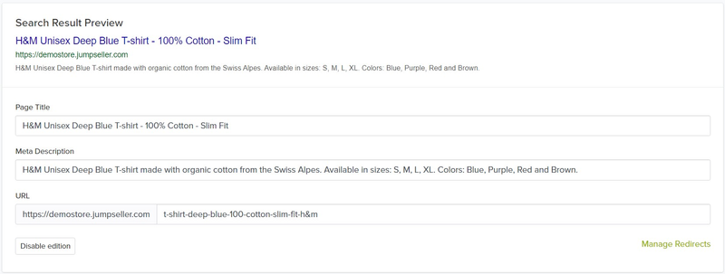 editar seo