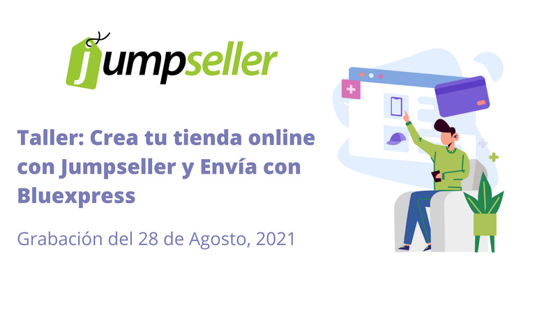 Crea tu tienda online con Jumpseller y Envía con Bluexpress