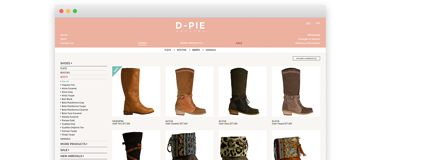 tienda online de zapatos