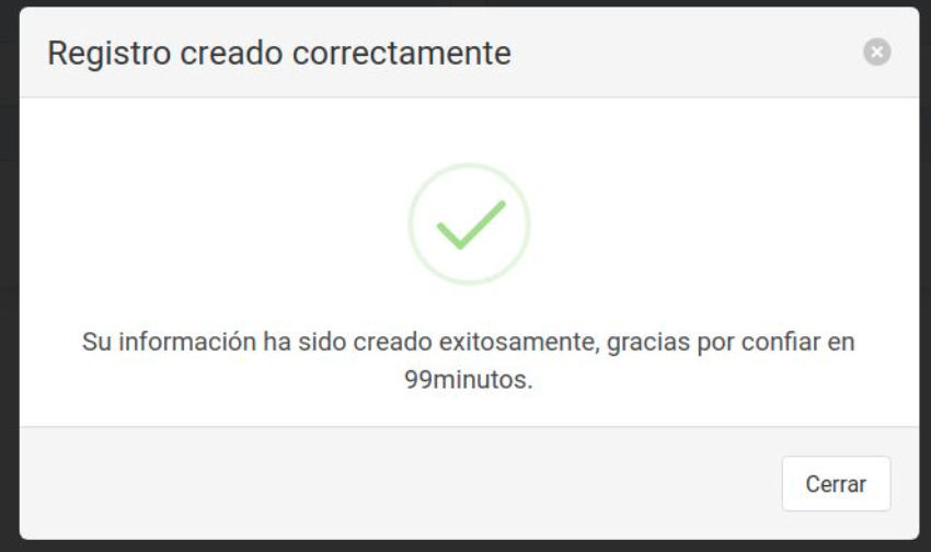 instrucciones de recogida
