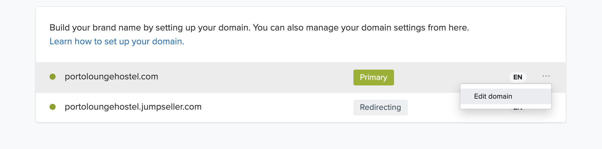 Manage DNS