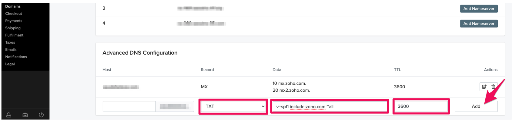 Zoho MXs