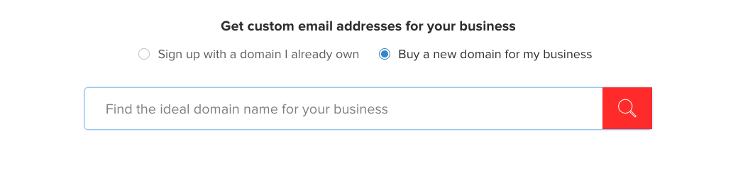 zoho domain