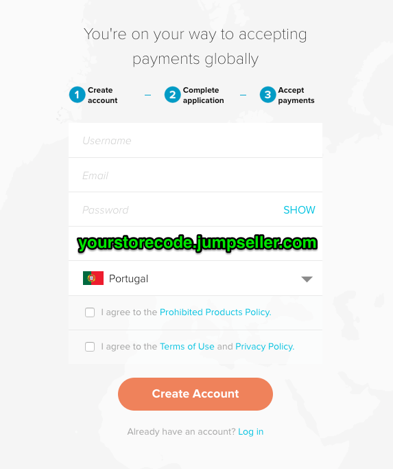 Creating a 2Checkout account
